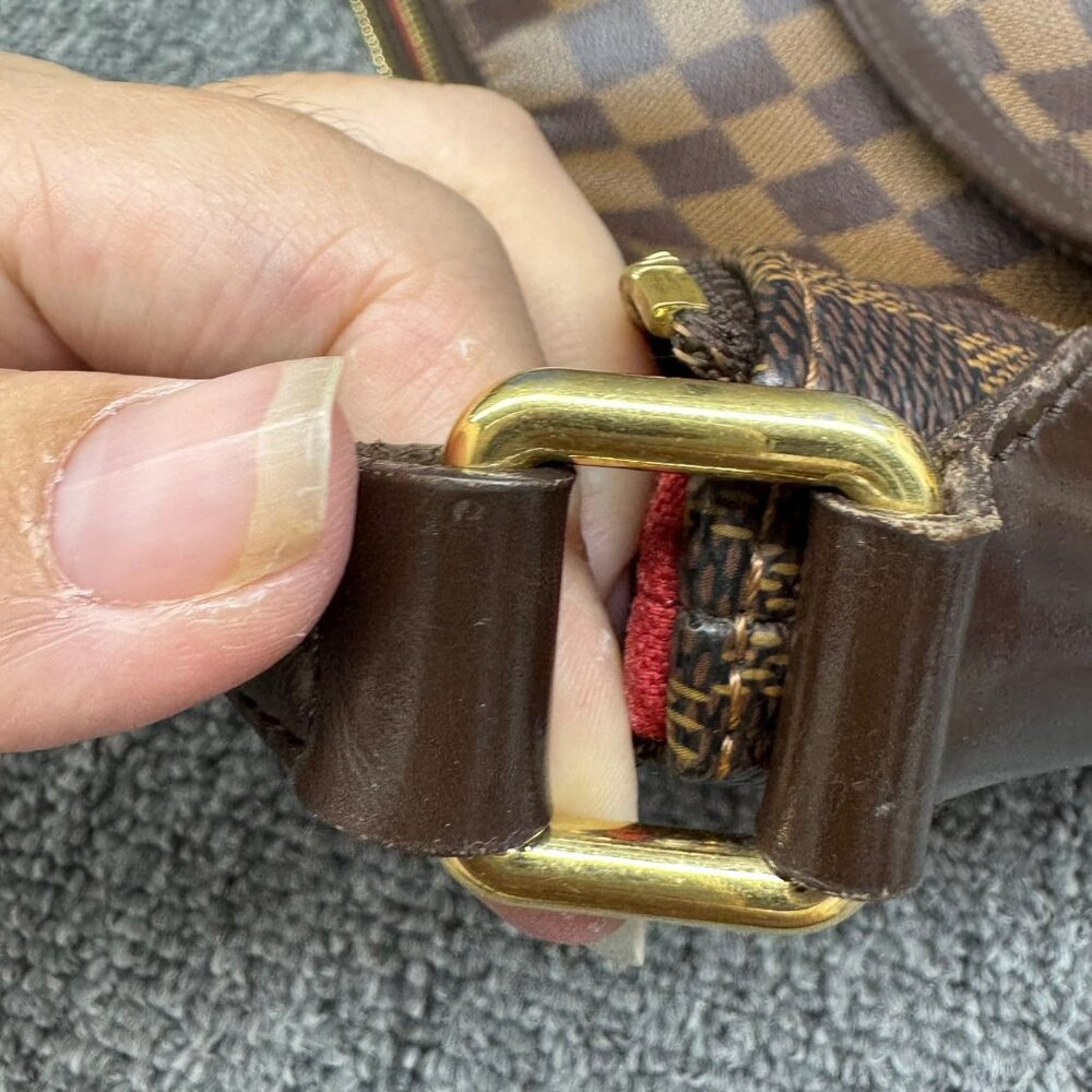 Louis Vuitton Bloomsbury Damier Ebene Canvas Shoulder Bag 399-081425 - Picture 11 of 15